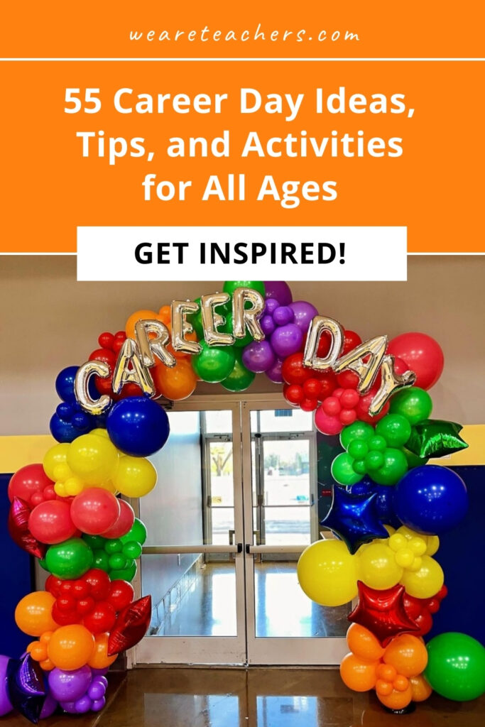 Make the day meaningful for preschool, elementary, middle, and high school students with these fun and engaging career day ideas!
