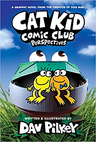 Book cover for Cat Kid Comic Club Book 2 as an example of graphic novels for kids