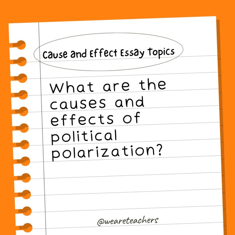 What are the causes and effects of political polarization?