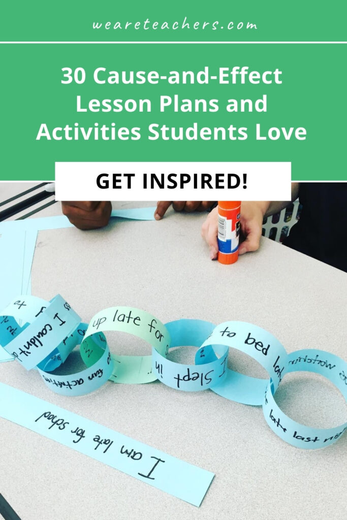 Cause-and-effect can be a tricky concept to teach, but these fun cause-and-effect lesson plans will help your kids catch on quickly!