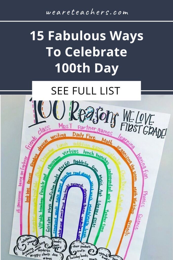 Looking for ideas to celebrate the 100th day of school? You and your kids have been working hard and growing like crazy!