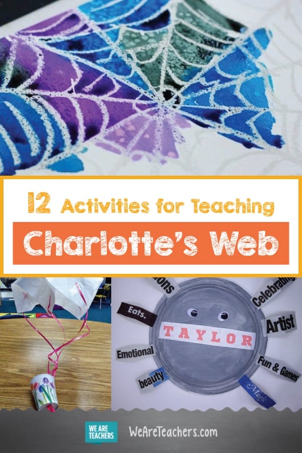 12 Activities for Teaching Charlotte's Web