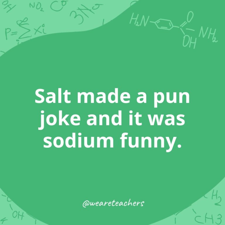 65 Hilarious Chemistry Jokes and Puns