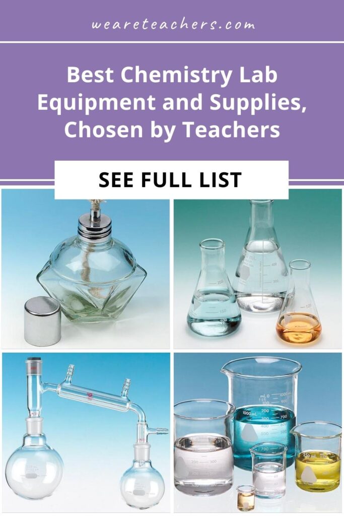 Need to stock a chemistry lab for students? Check out our list of the top chemistry lab equipment and supplies for teachers.