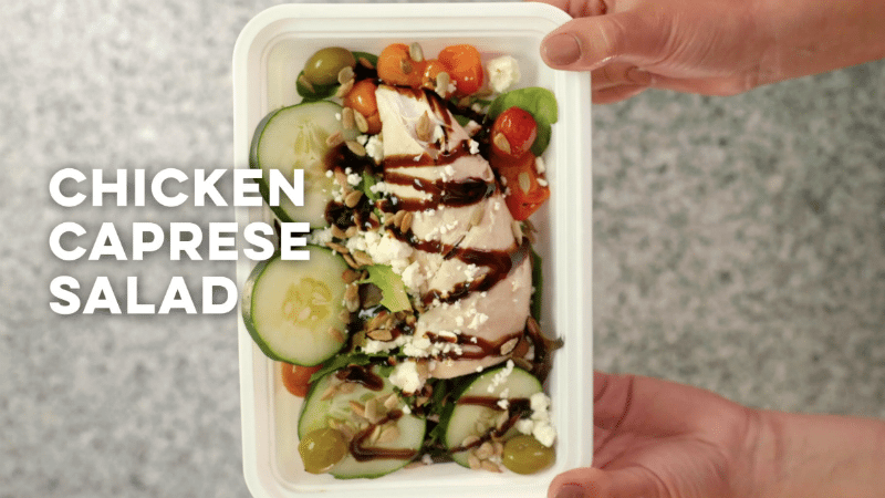 5 Easy Meals You Can Make with a Single Rotisserie Chicken - Chicken caprese salad