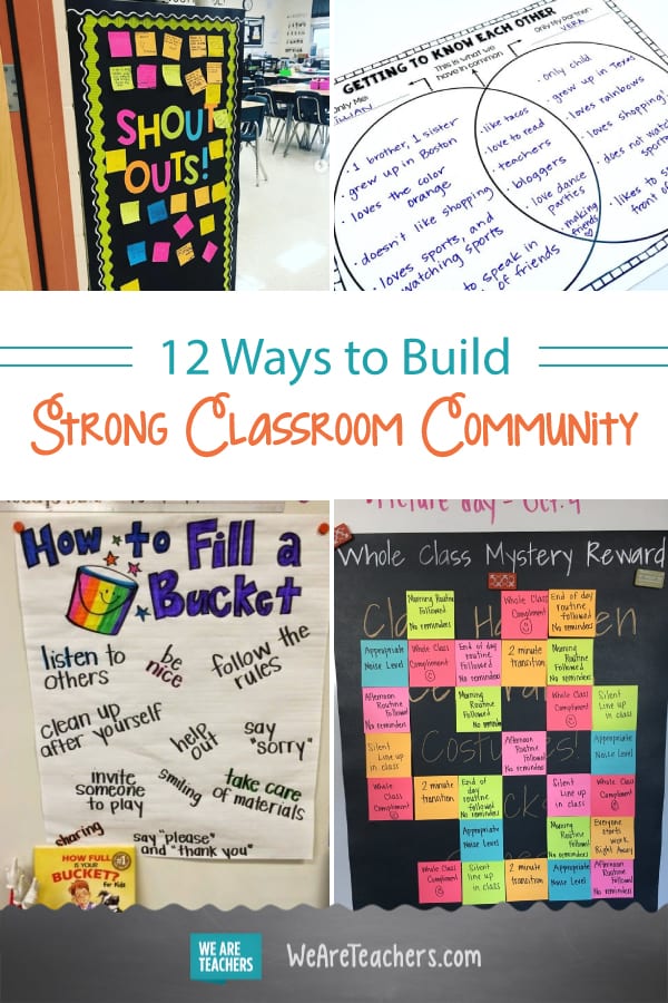 12 Ways to Build Strong Classroom Community