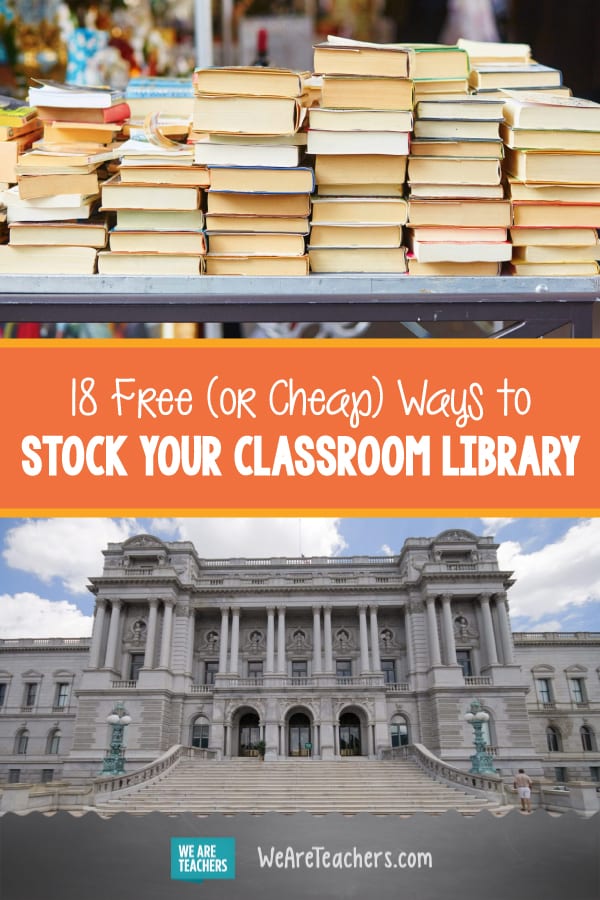 18 Free (or Cheap) Ways to Stock Your Classroom Library