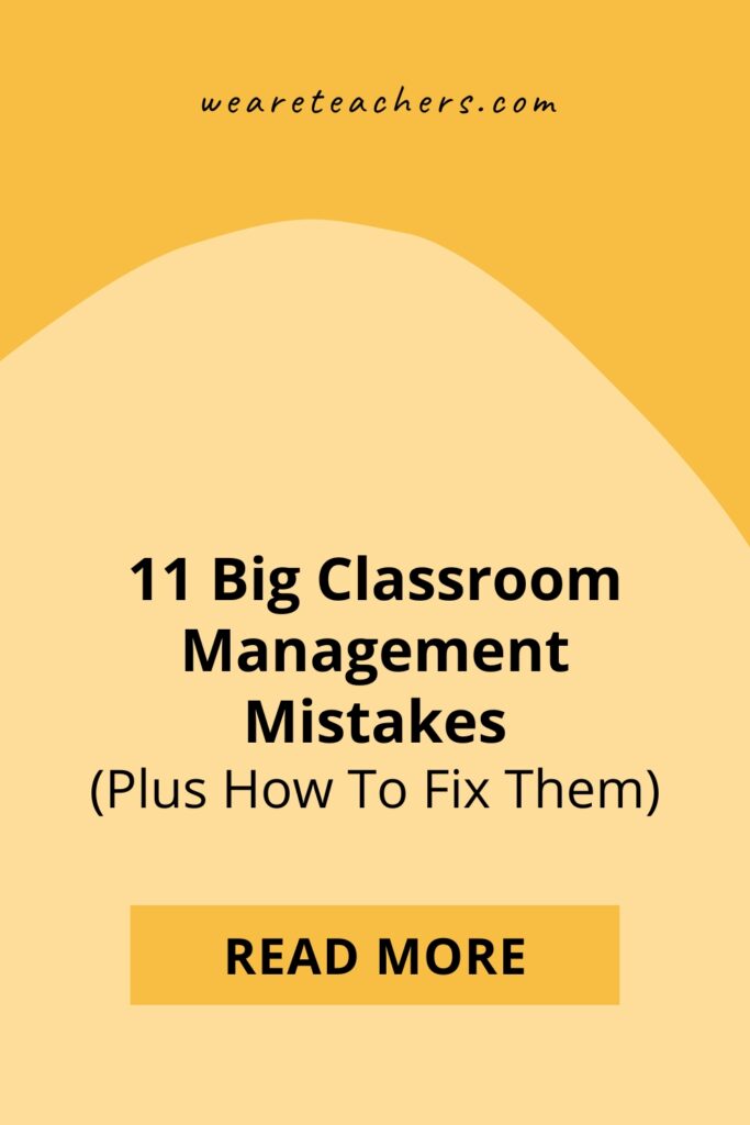 Classroom management mistakes happen to all of us, but these tips and tricks will make the big ones easier to avoid.