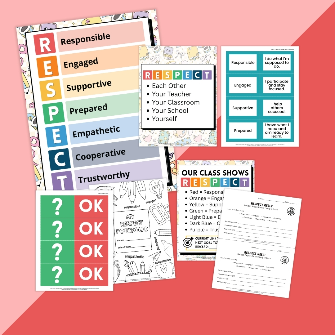 Images from the complete classroom management system.