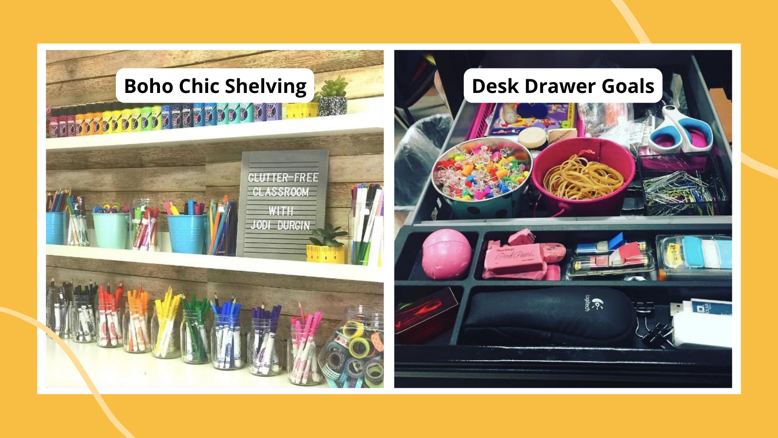 Classroom Organization & Classroom Storage