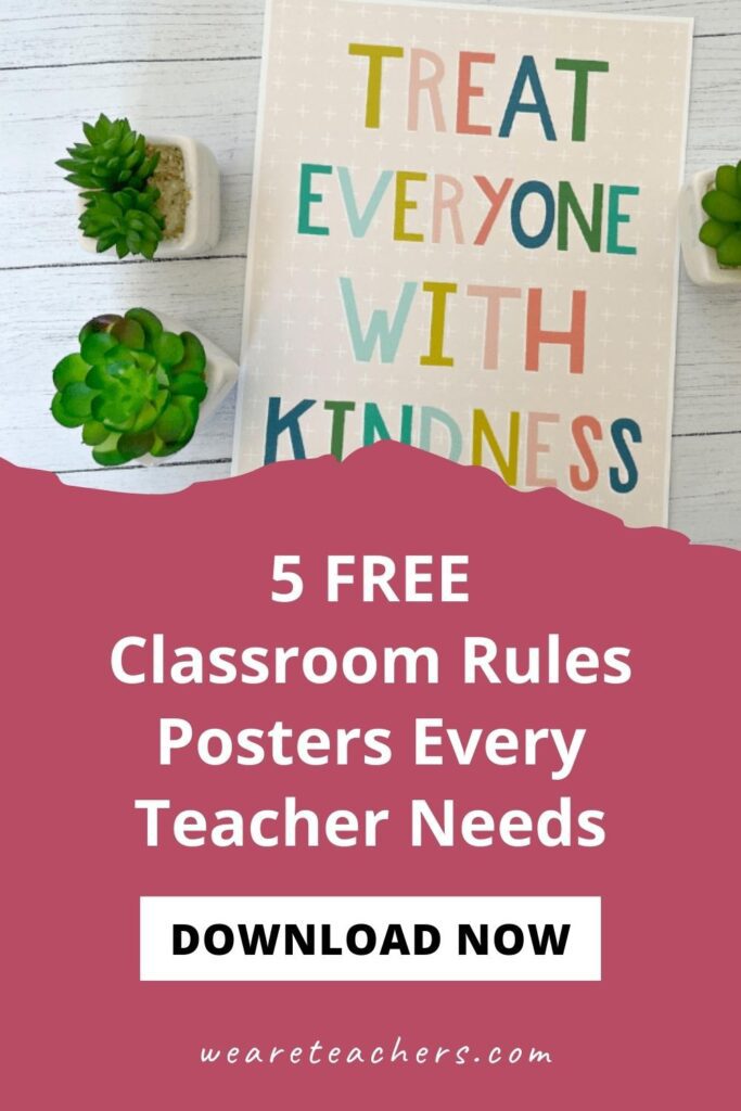 5 Classroom Rules Posters Every Teacher Needs