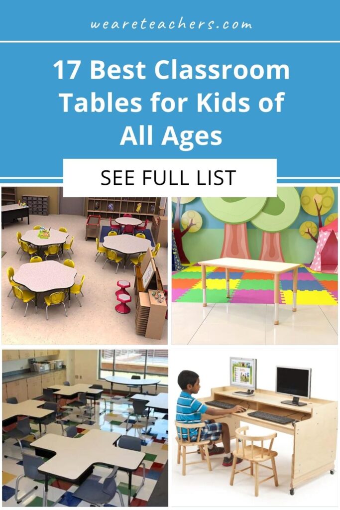 17 Best Classroom Tables for Kids of All Ages