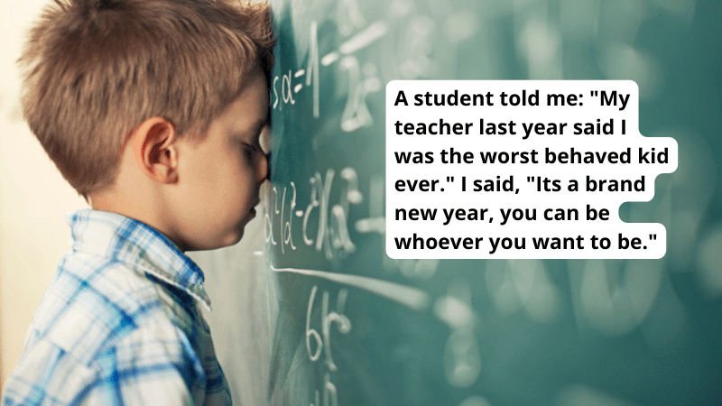 Why EVERY Kid Deserves a Clean Slate - We Are Teachers