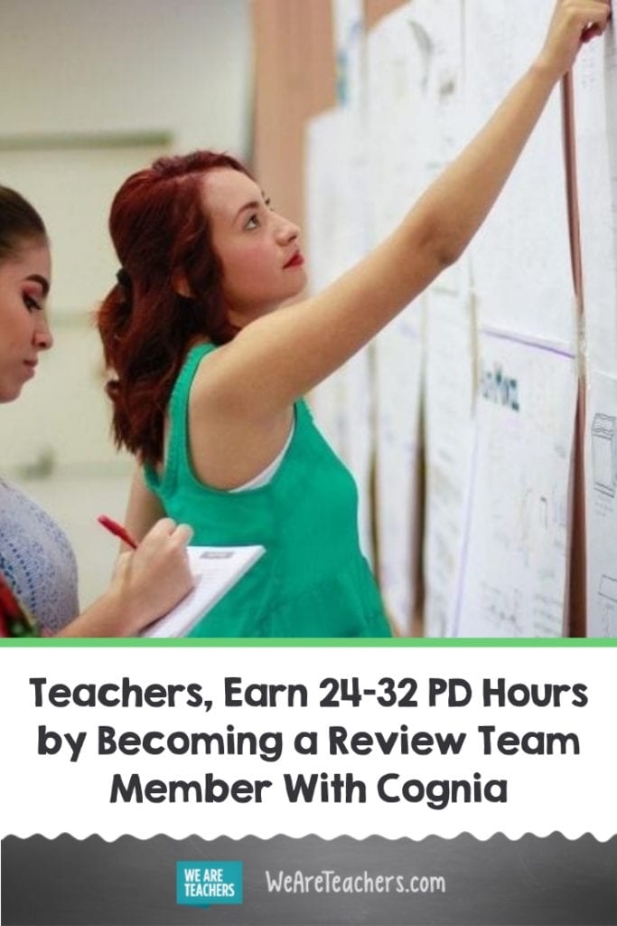 Teachers, Earn 24-32 PD Hours by Becoming a Review Team Member With Cognia
