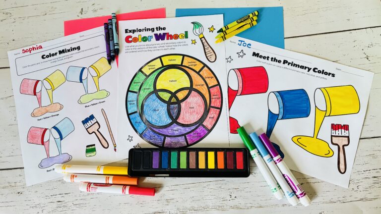 Color Theory Worksheets
