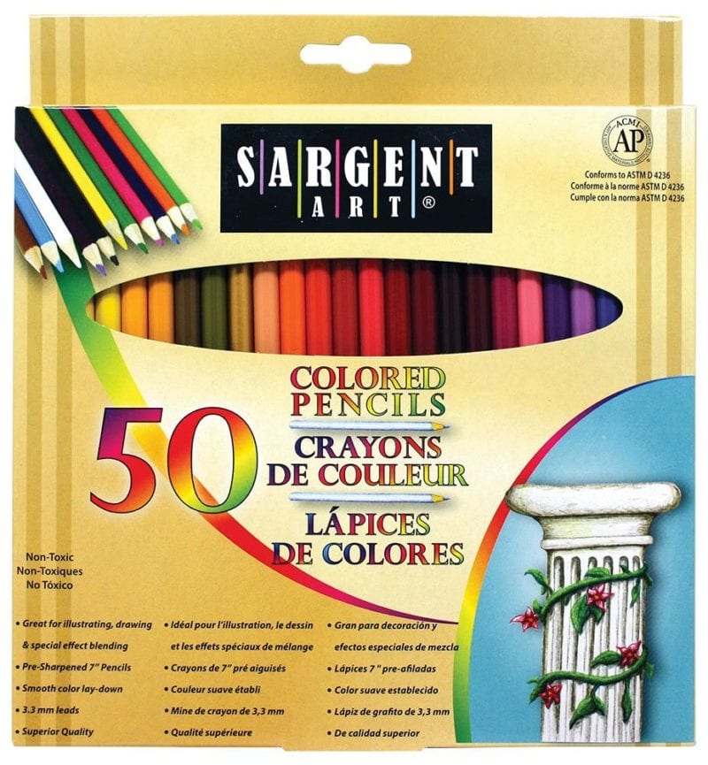 Colored Pencils - Art Supplies Under $10