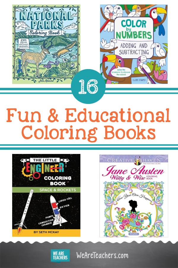 16 Coloring Books That Will Help Kids Learn Cool Things, Too