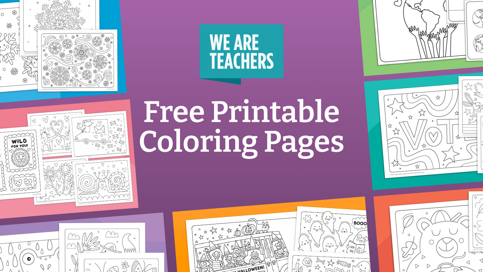Collection of Free Printable Coloring Pages