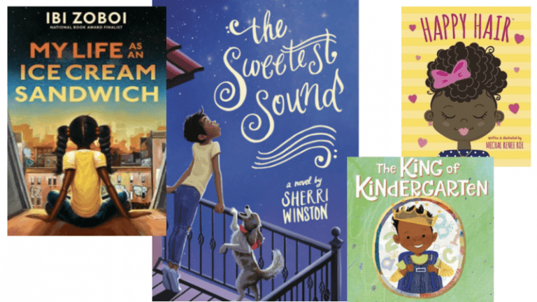 "Happy Hair," "The King of Kindergarten," "The Sweetest Sound," and "My Life as an Ice Cream Sandwich” Books.