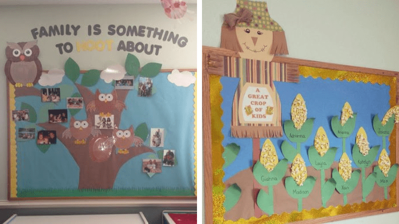 Examples of September Bulletin Board