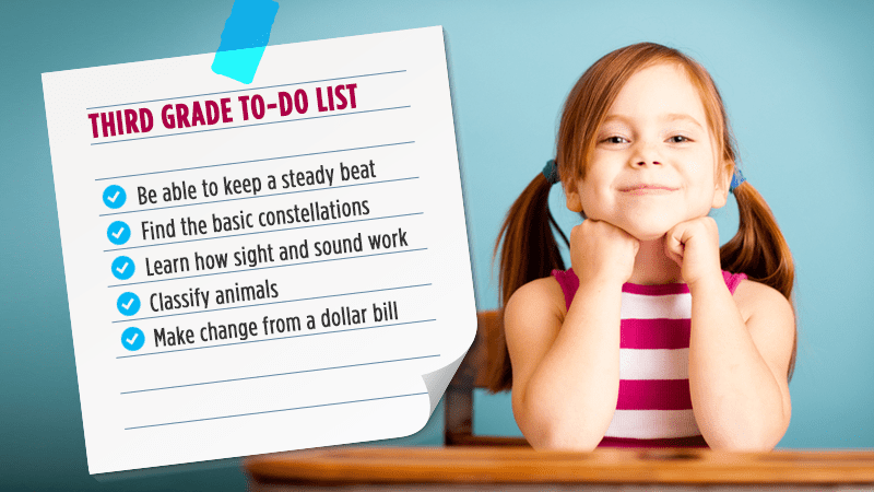 Third grade to-do list