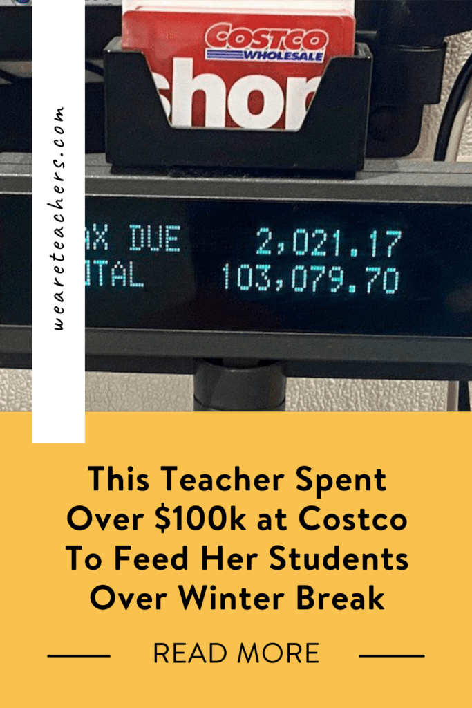 This Teacher Spent Over $100k at Costco To Feed Her Students Over Winter Break