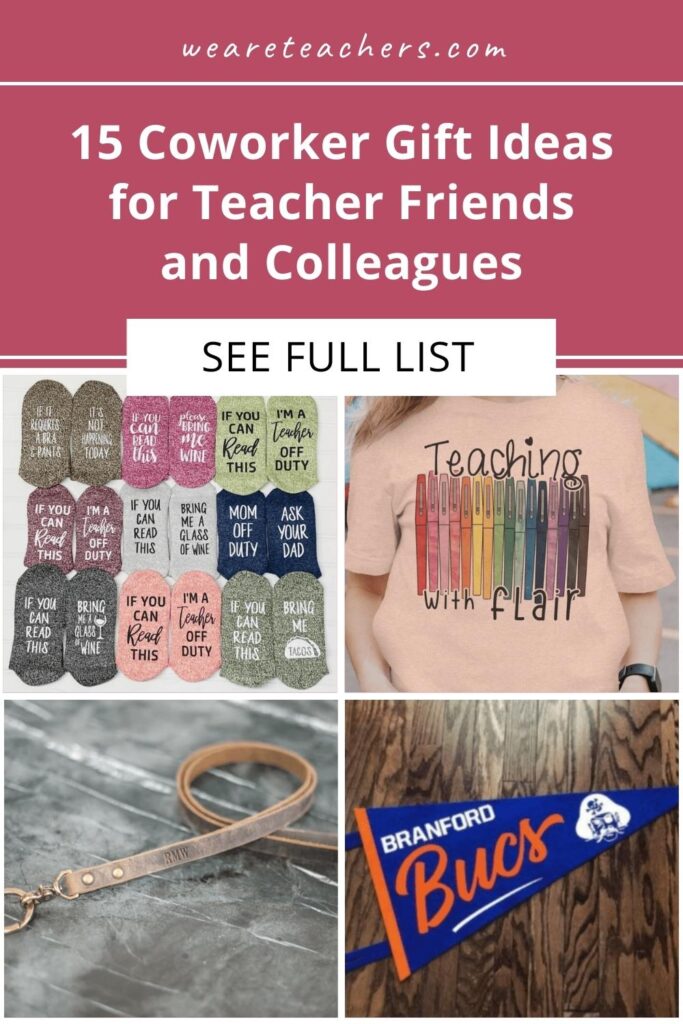 Whether it’s for a Secret Santa or a white elephant gift exchange, here are some coworker gift ideas for your fellow teachers.