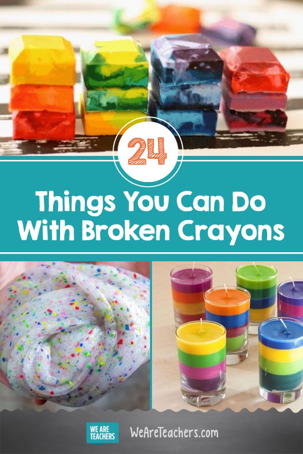 24 Unbelievable Things You Can Do With Broken Crayons