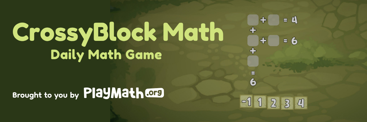 CrossyBlock Math