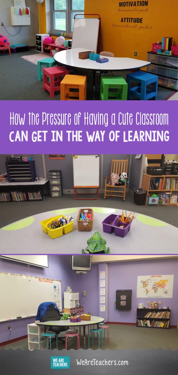 How the Pressure of Having a Cute Classroom Can Get in the Way of Learning