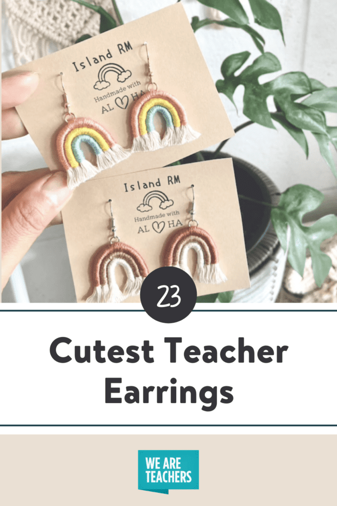 The Cutest Earrings for Adding a Little Teacher Flair to Any Outfit