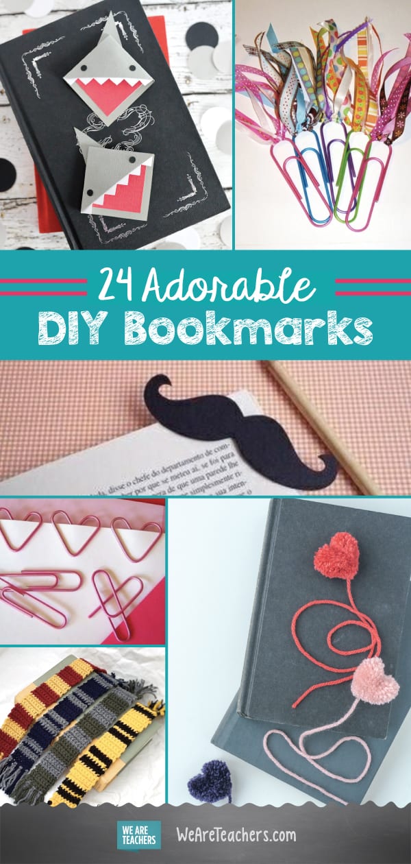 24 Adorable DIY Bookmarks