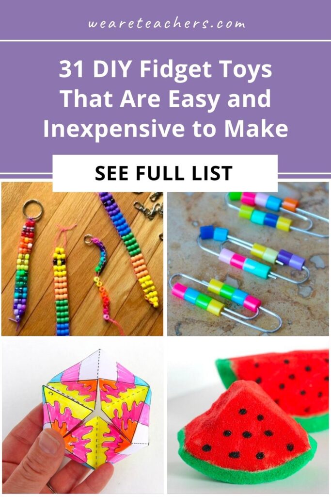 31 DIY Fidget Toys That Are Easy and Inexpensive to Make