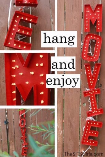 Hang and enjoy marquee