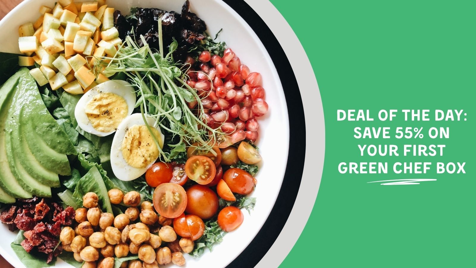 Deal of the Day: Save 55% On Your First Green Chef Box