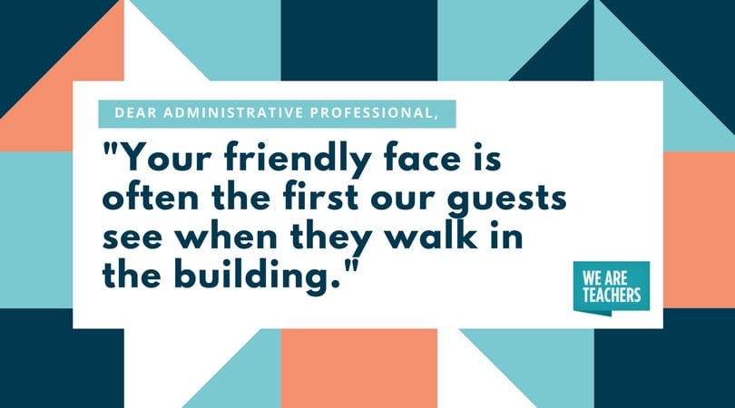 Administrative Professional - Friendly Face