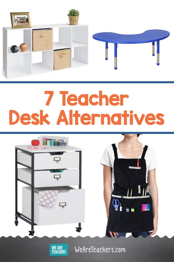 7 Teacher Desk Alternatives To Help You Get Organized & Free Up Space