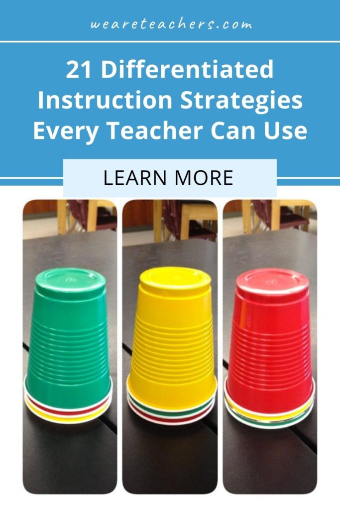 Learn how to apply differentiated instruction strategies to your classroom, ensuring every student has a chance to succeed each day.