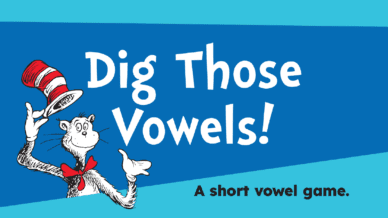 Free Short Vowel Interactive Game With Dr. Seuss