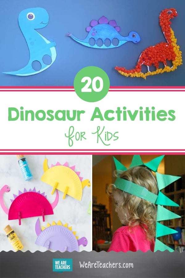 These 20 Dinosaur Activities and Crafts For Kids Are Totally Dino-mite