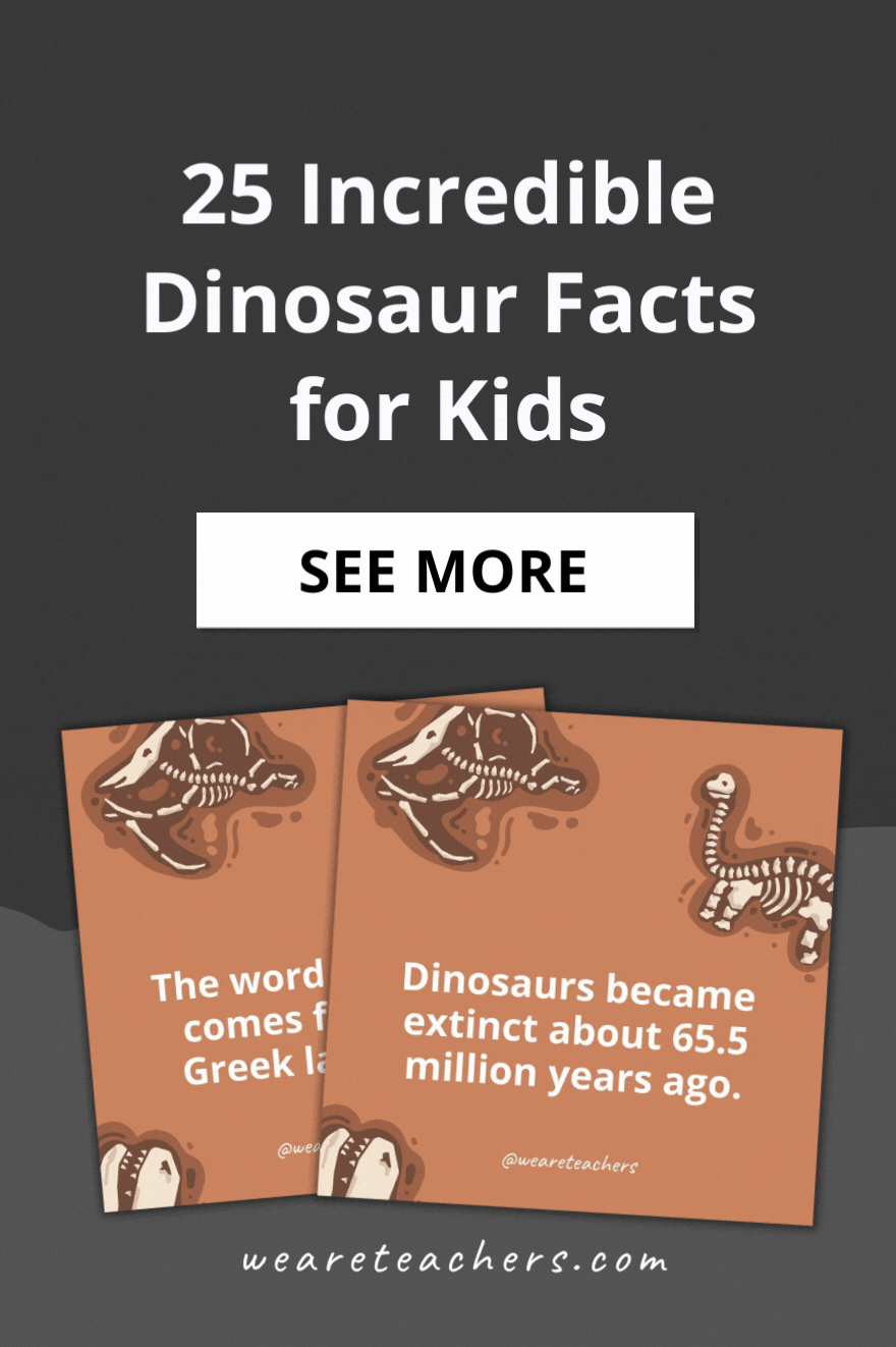 25 Incredible Dinosaur Facts for Kids