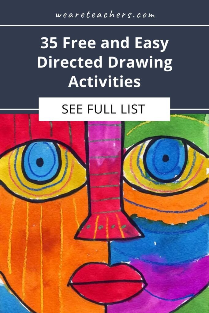 Break art projects down step-by-step to help kids learn new techniques. These directed drawing activities work for all ages.