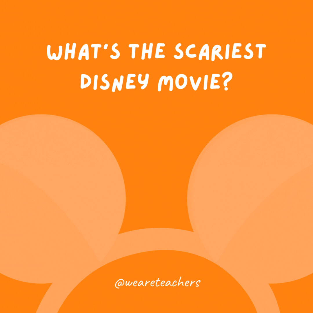 What's the scariest Disney movie? Poca-“haunt us."