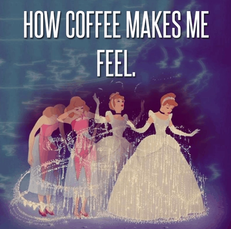 coffee and princesses meme