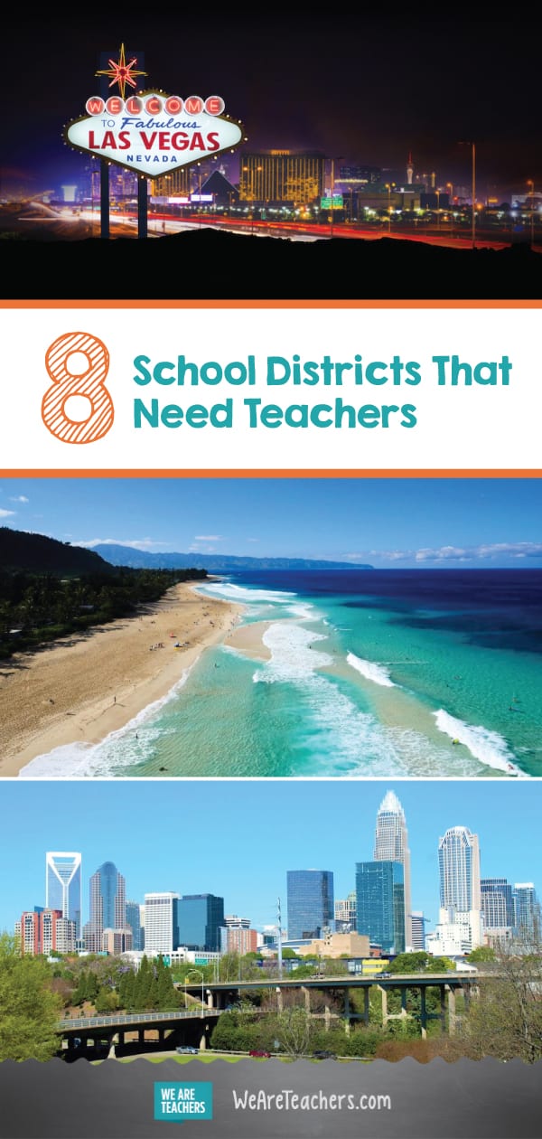 8 School Districts That Need Teachers