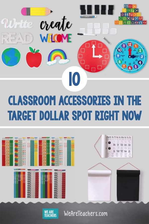 The Target Dollar Spot Is Overloaded With Classroom Accessories Right Now