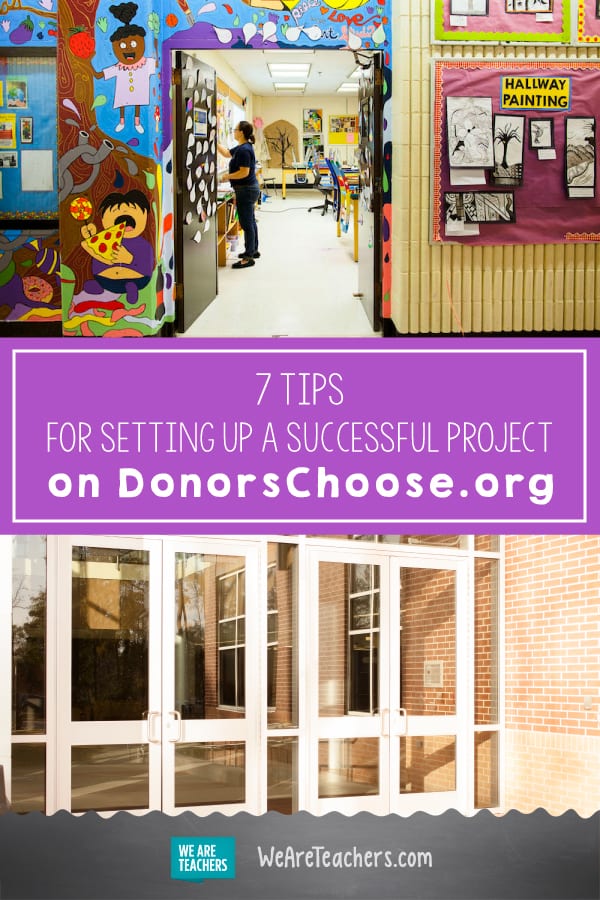 7 Tips for Setting up a Successful Project on DonorsChoose.org