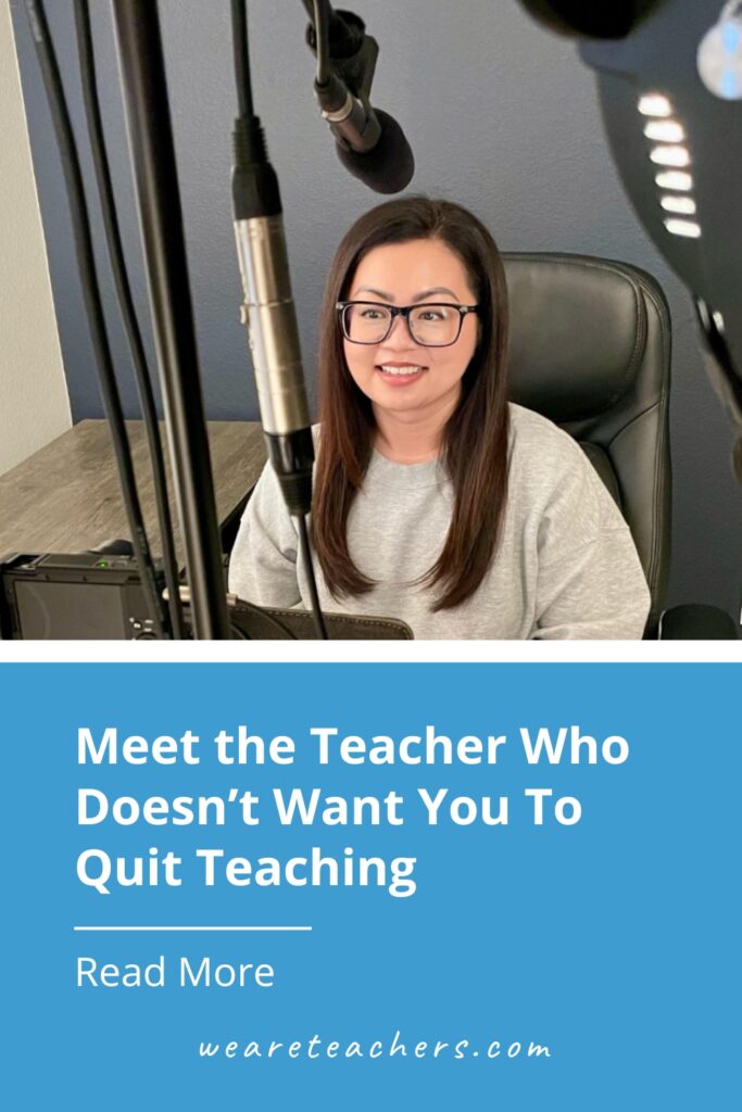 Before you quit teaching, take a listen to Kim Lepre's podcast, Teachers Need Teachers. It's a breath of fresh air!