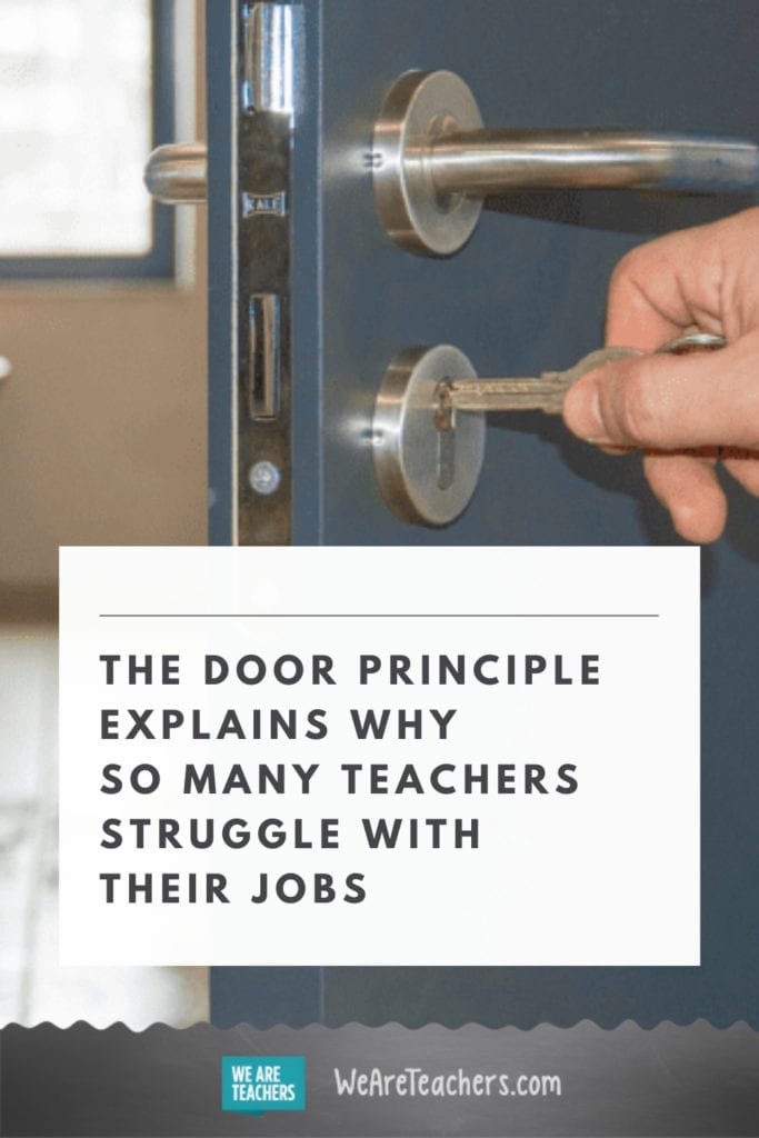 This Teacher's Brilliant "Door Principle" Explains Why So Many of Us Feel Conflicted About Our Jobs