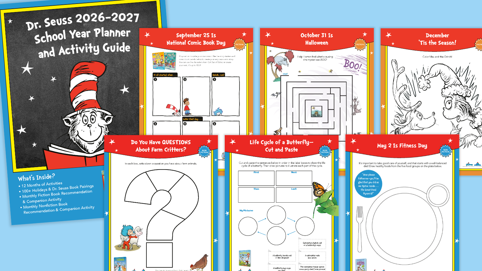 Dr. Seuss 2026-27 School Planner